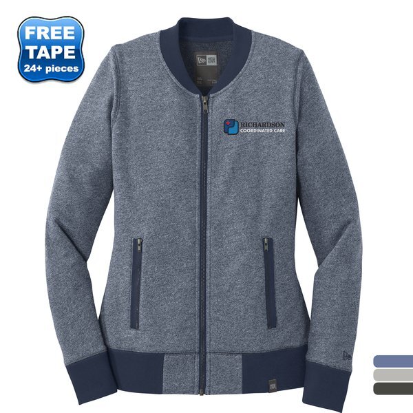 New Era® French Terry Baseball Full-Zip Ladies' Jacket