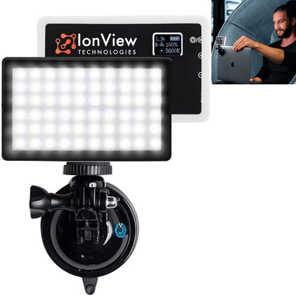 Lume Cube® Mini Light w/ Suction Computer Mount