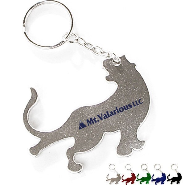 Tiger Aluminum Bottle Opener Key Chain
