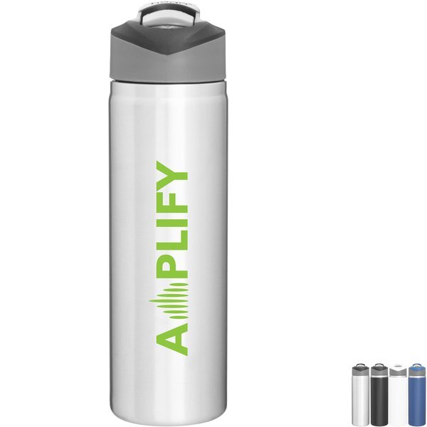 h2go® Pilot Thermal Sport Bottle with Flip Spout, 20.9oz.