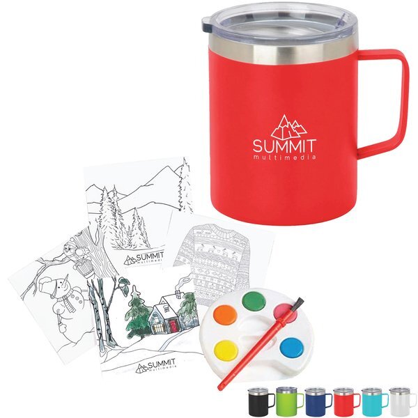Holiday Adult Paint Set & Coffee Mug Combo, 12oz.