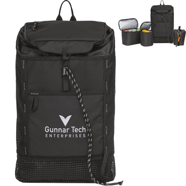 Hadley Insulated Two-Cooler Polyester Haul Bag