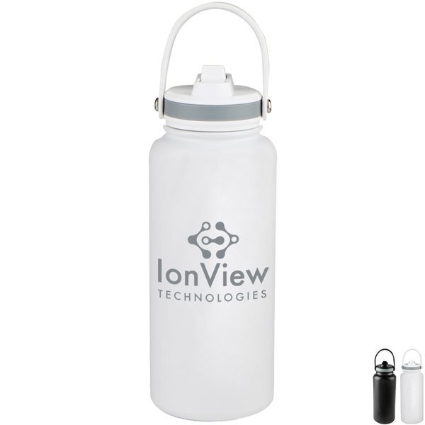 Basecamp® Ultra Tundra Vacuum Insulated Bottle with Straw Lid, 32oz.