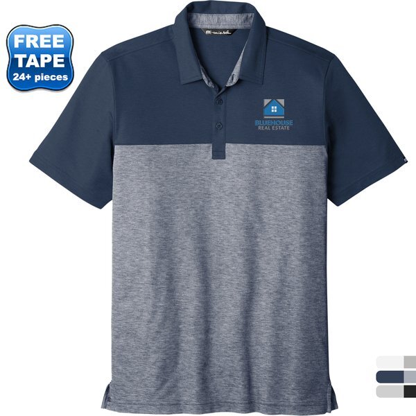 TravisMathew® Oceanside Cotton/Poly Blocked Men's Polo