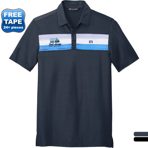 TravisMathew® Cabana Chest Stripe Men's Polo