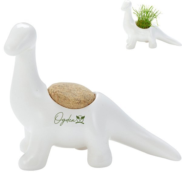 Ceramic Dinosaur Planter