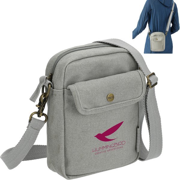 Field & Co.® Campus Cotton Crossbody Tote