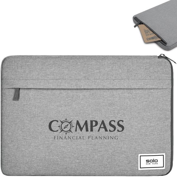 Solo® Re:focus Polyester RPET 13" Laptop Sleeve