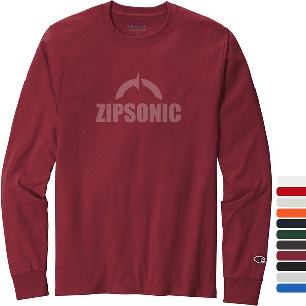 Champion® Heritage 5.2 oz. Cotton Jersey Long Sleeve Unisex Tee