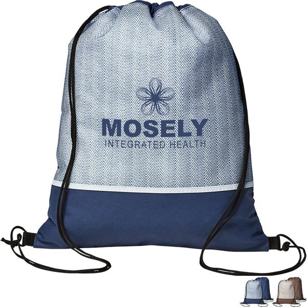 Delphine Non-Woven Drawstring Backpack