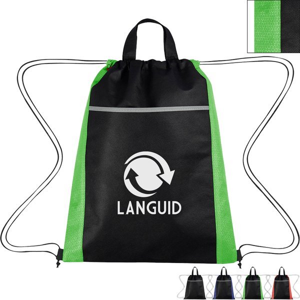 Honeycomb Non-Woven Drawstring Bag