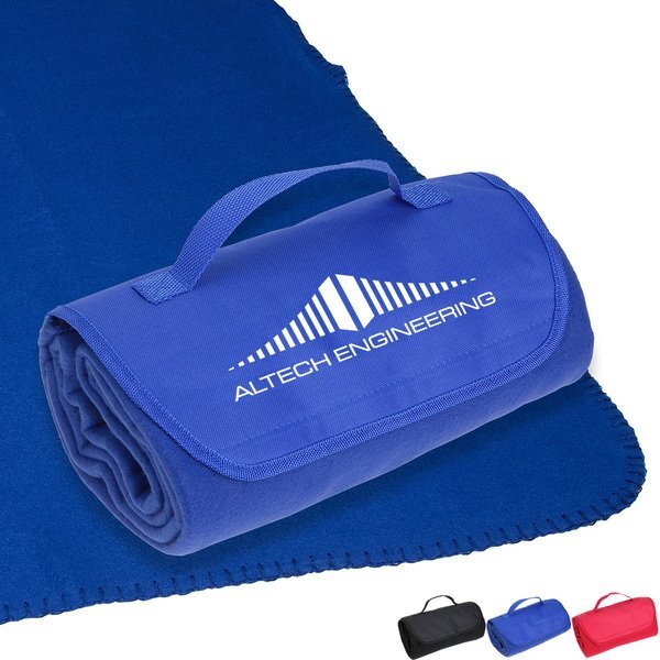 Barrel Roll-Up Fleece Blanket, 48" x 53"