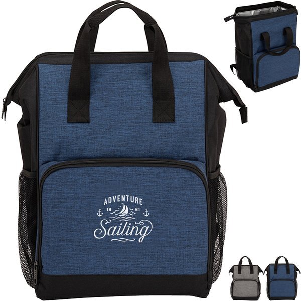 La Paz 24 Can Polyester Backpack Cooler