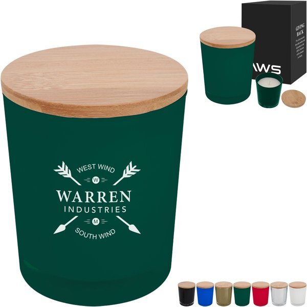 Bamboo AWS Vanilla Scented Soy Candle