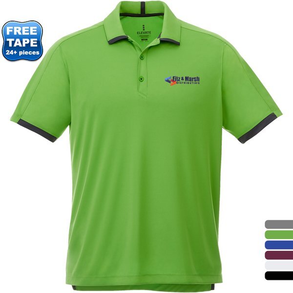 Cerrado Polyester Short Sleeve Men's Polo