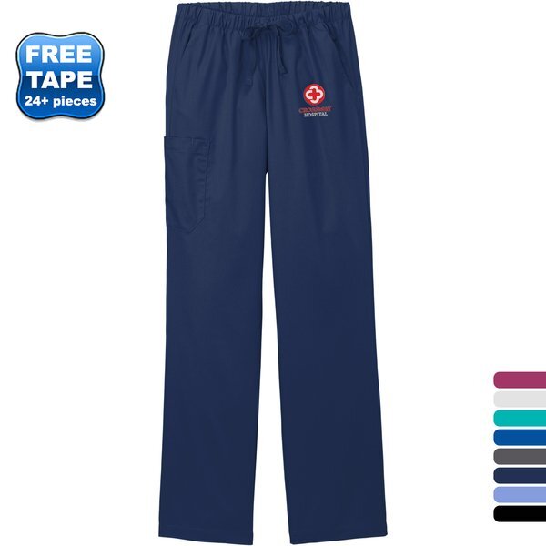 Wink® WorkFlex™ Ladies' Petite Cargo Scrub Pant
