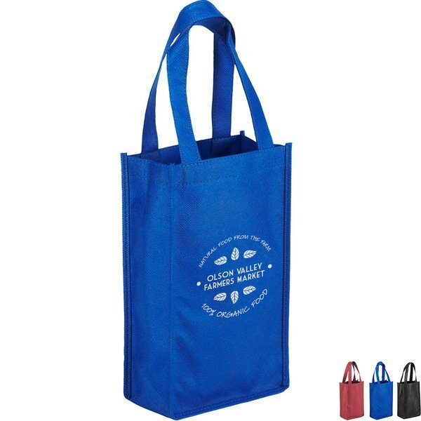 Orchard Breeze Non-Woven Two-Bottle Wine Bag