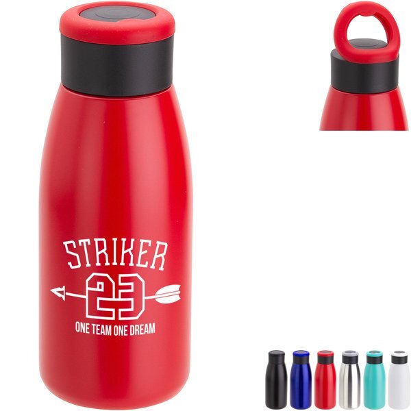 Avion Copper-Coated Double Wall Stainless Steel Bottle, 12oz.