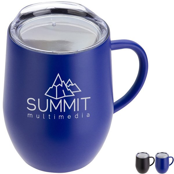 Calibre Vacuum Insulated Ceramic Inside-Coated Coffee Mug, 12oz.