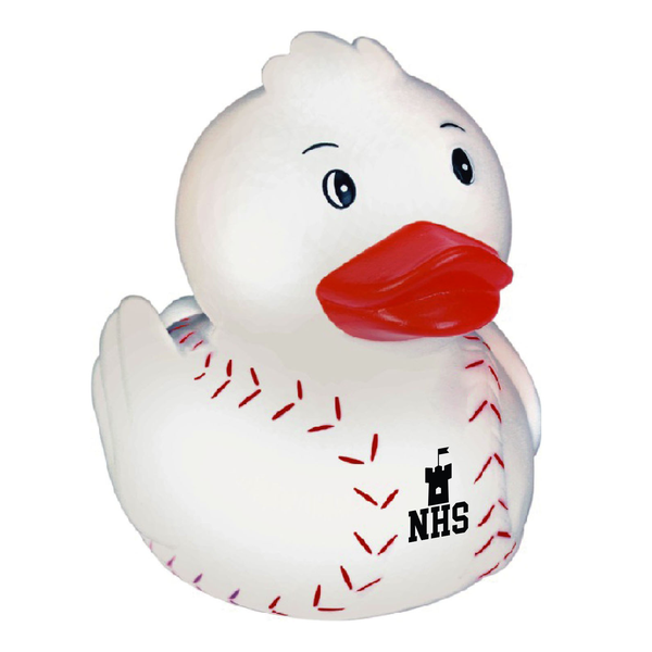 Baseball Rubber Duck