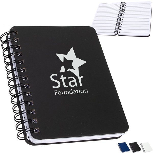 Hefty Hardcover Notebook, 7" x 5-1/4"