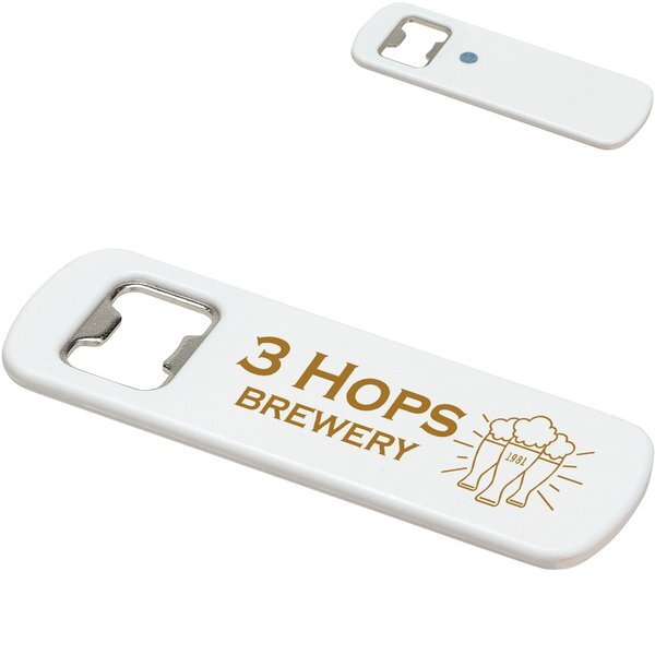 Cheers Plastic Bottle Opener w/ Magnet