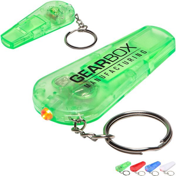Sound 'N Sight LED Whistle Key Chain