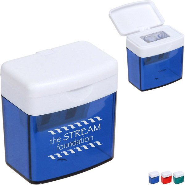 Dual Tool Pencil & Crayon Sharpener