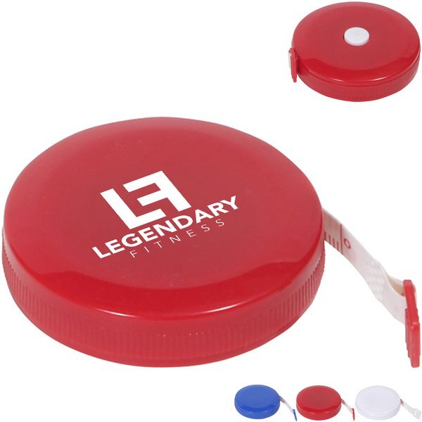 Round Auto-Lock Tape Measure. 5'