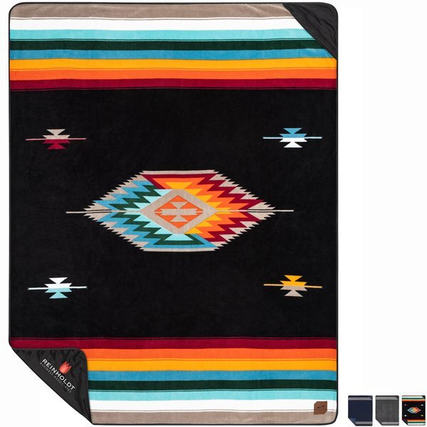 Slowtide® 100% Recycled Fleece Camp Blanket, 58" x 72"