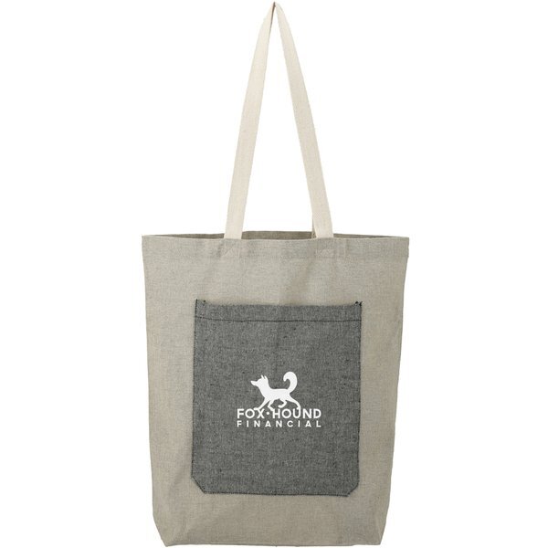 Recycled Cotton Pocket Tote