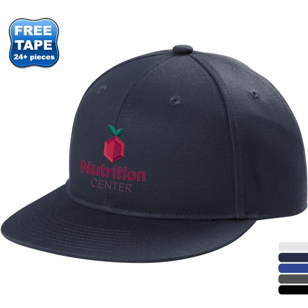 Port Authority® Structured Snapback Flat Bill Cap