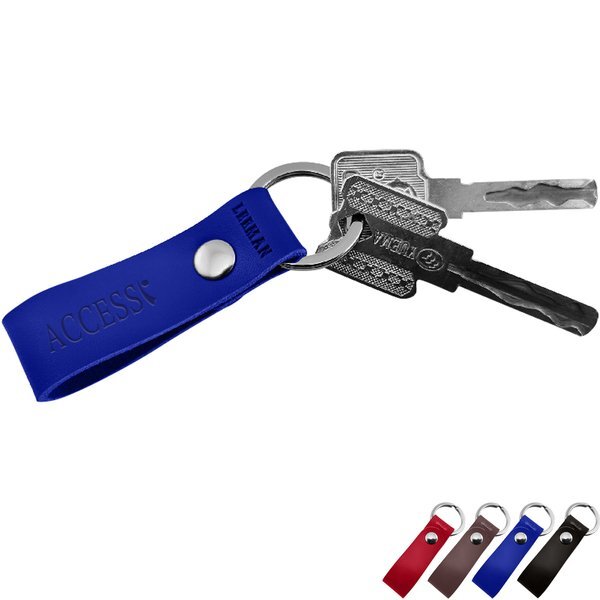 Leeman™ Foundry Leather Key Fob