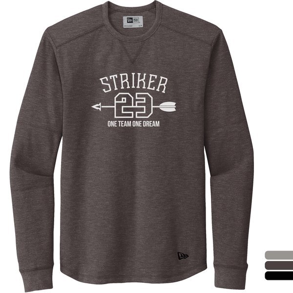 New Era® Thermal Cotton/Poly Long Sleeve Men's Tee
