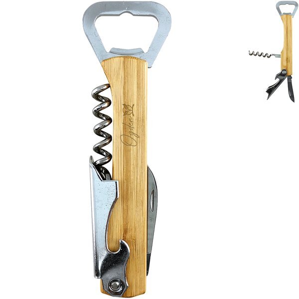 Bamboo 4-in-1 Waiter's Knife