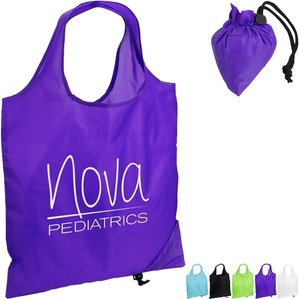 Bazaar RPET Folding Reusable Tote Bag
