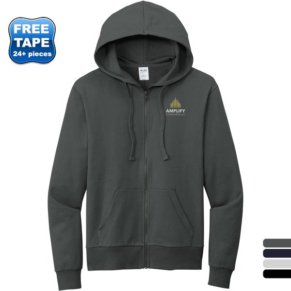 Allmade® Organic Cotton French Terry Full-Zip Unisex Hoodie