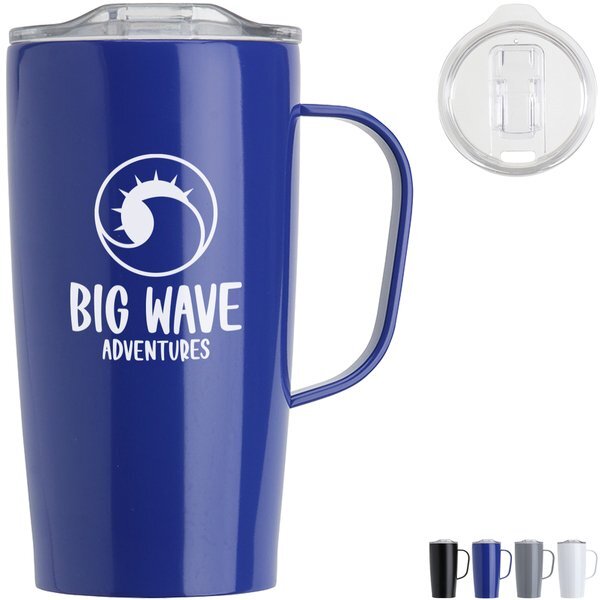 Mitre Vacuum Insulated Stainless Steel Mug, 20oz.