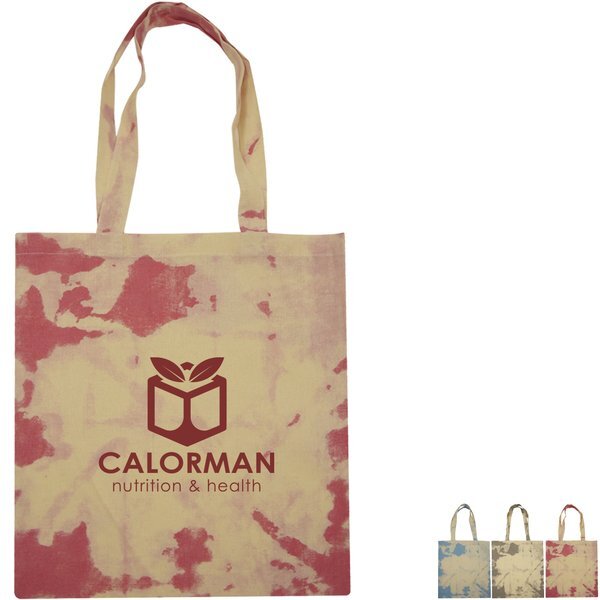Cotton Candy Tie Dye Tote Bag