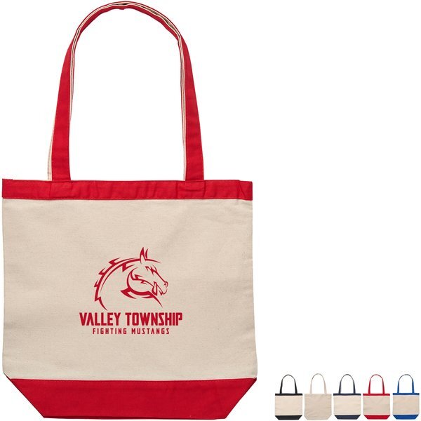Cotton Canvas Boat Tote