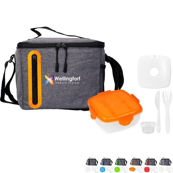 Clip Top Chillin' Oval Cooler Lunch Set