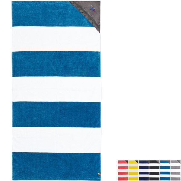 Slowtide® Pocket Recycled Beach Towel, 60" x 30"
