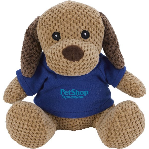 Friendly Bunch Dog Plush, 6" Sitting