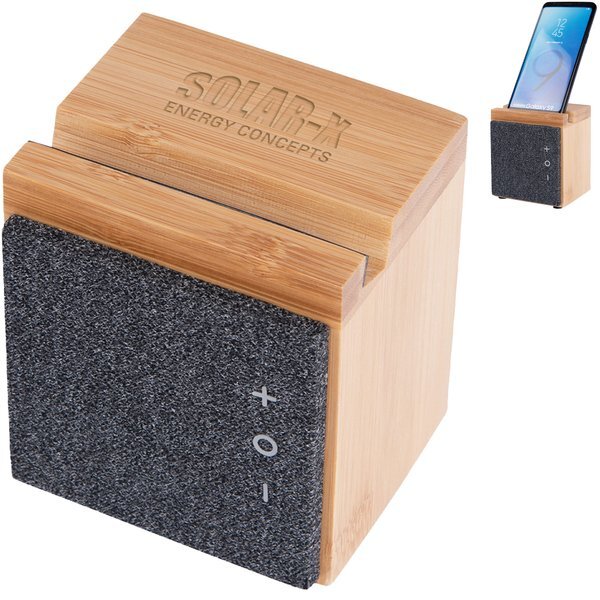 Grand Phone Stand Bamboo Speaker