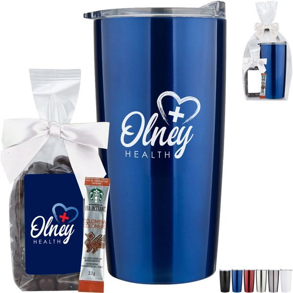 Starbucks® Coffee, Espresso Beans & Straight Tumbler Gift Set