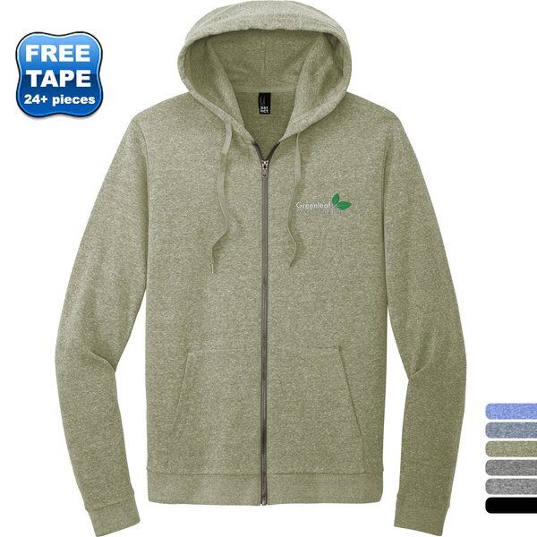 District® Perfect Tri® Fleece Full-Zip Unisex Hoodie