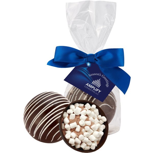 Hot Chocolate Bomb Mug Stuffer, Classic Dark Chocolate