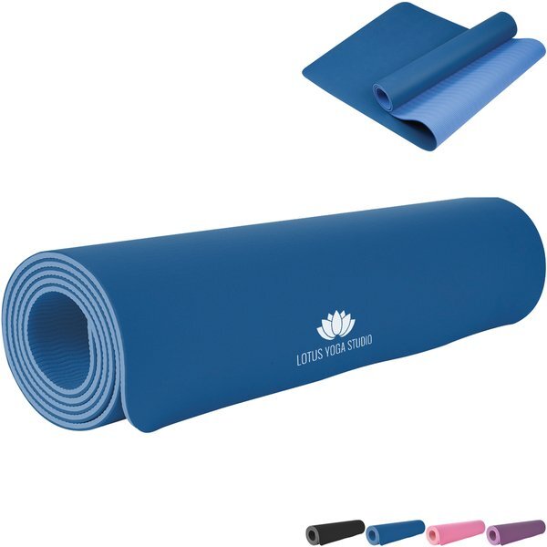 Two-Tone Double Layer Yoga Mat