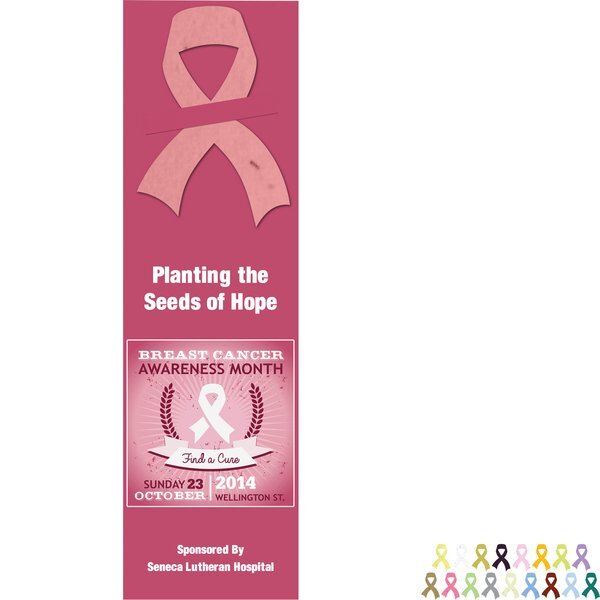 Ribbon Seed Paper Shape w/ Bookmark