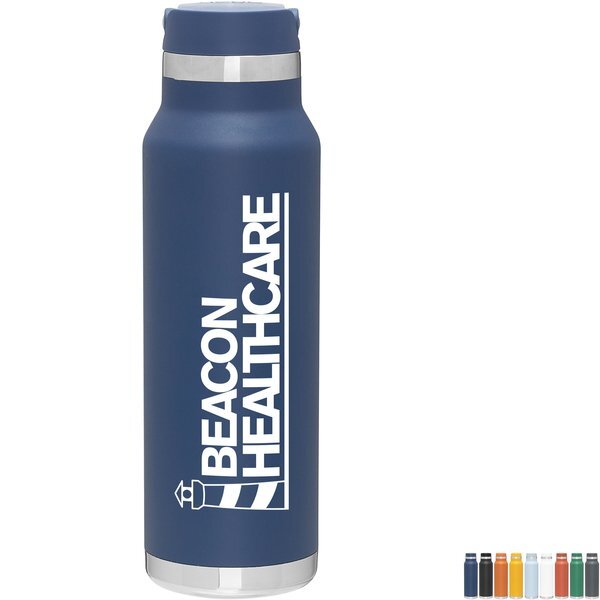 h2go Voyager Vacuum Insulated Thermal Bottle, 25oz.